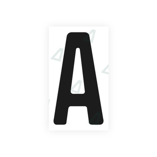 Alite Nanofilm for Germany (standard) license plates - Symbol "A" - Alite