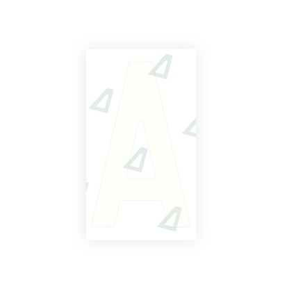 Alite Nanofilm for Spain Flat license plates - Symbol "A" - Alite