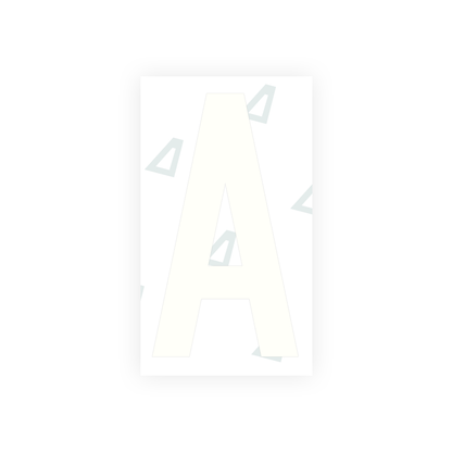 Alite Nanofilm for Greece license plates - Symbol "A" - Alite