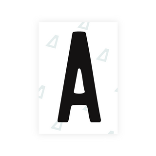 Alite Nanofilm for US (Arkansas) license plates - Symbol "A" - Alite