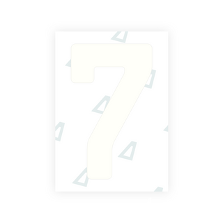 Alite Nanofilm for Abu Dhabi (Square) number plates - Symbol "7"