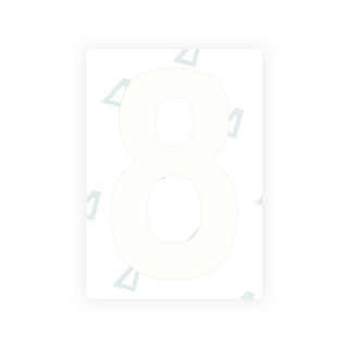 Alite Nanofilm for Abu Dhabi (Square) number plates - Symbol "8"