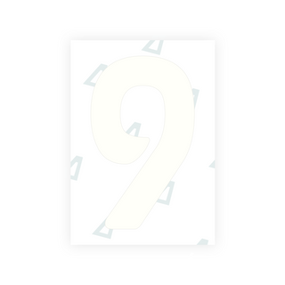 Alite Nanofilm for Abu Dhabi (Square) number plates - Symbol "9"