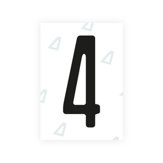 Alite Nanofilm for US (Alaska 2023) license plates - Symbol "4"