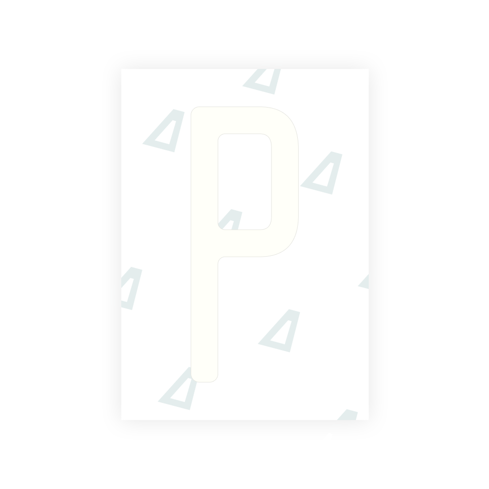 Alite Nanofilm per targhe USA (Hawaii) - Simbolo "Z"