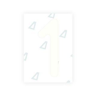 Alite Nanofilm for Austria license plates - Symbol "1" - Alite