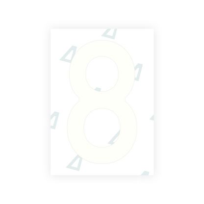Alite Nanofilm for Austria license plates - Symbol "8" - Alite