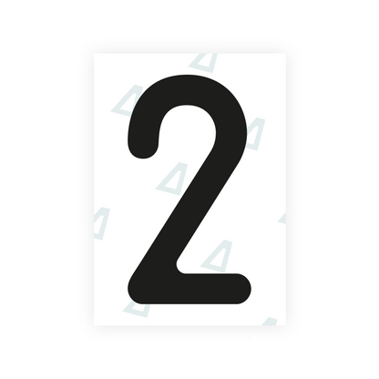 Alite Nanofilm for Austria license plates - Symbol "2" - Alite
