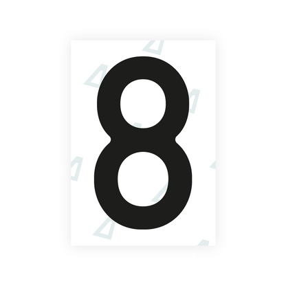 Alite Nanofilm for Austria license plates - Symbol "8" - Alite