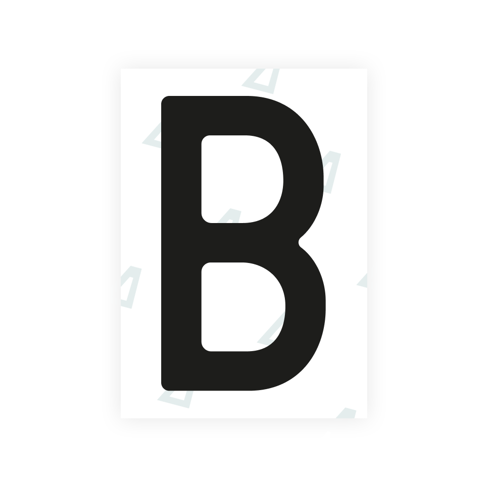 Alite Nanofilm for Austria license plates - Symbol "B" - Alite
