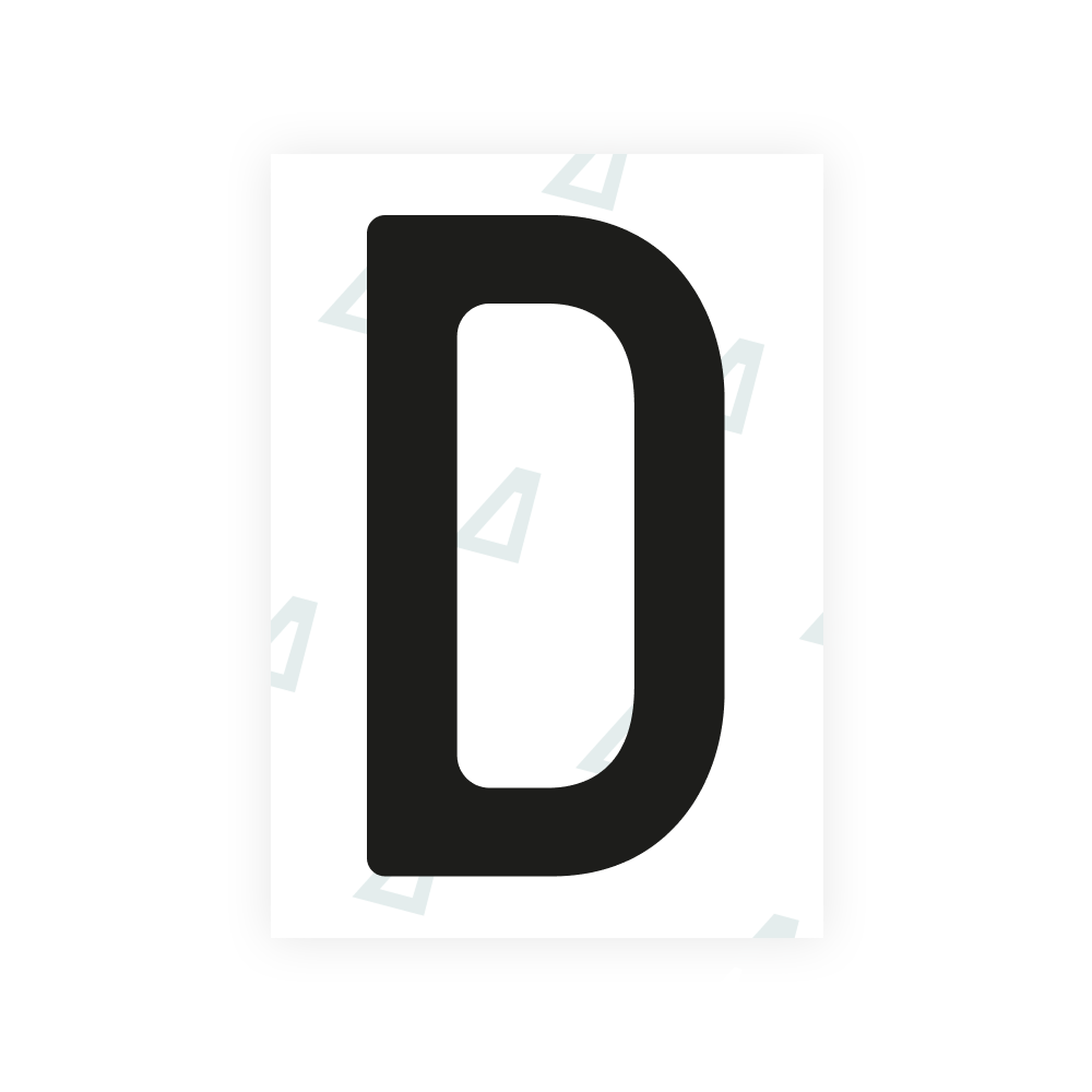 Alite Nanofilm for Austria license plates - Symbol "D" - Alite
