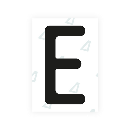 Alite Nanofilm for Austria license plates - Symbol "E" - Alite