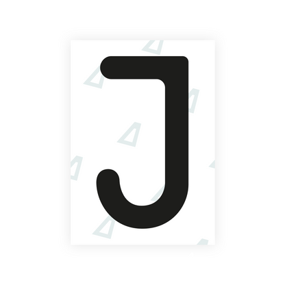 Alite Nanofilm for Austria license plates - Symbol "J" - Alite