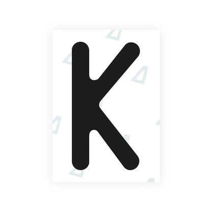 Alite Nanofilm for Austria license plates - Symbol "K" - Alite