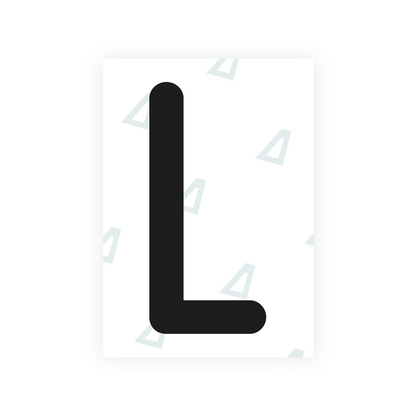Alite Nanofilm for Austria license plates - Symbol "L" - Alite