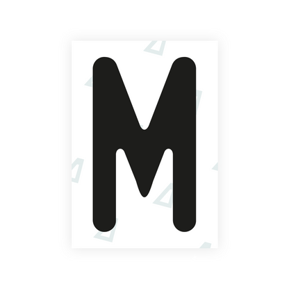 Alite Nanofilm for Austria license plates - Symbol "M" - Alite