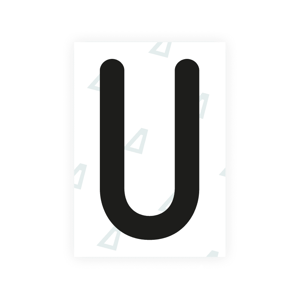 Alite Nanofilm for Austria license plates - Symbol "U" - Alite