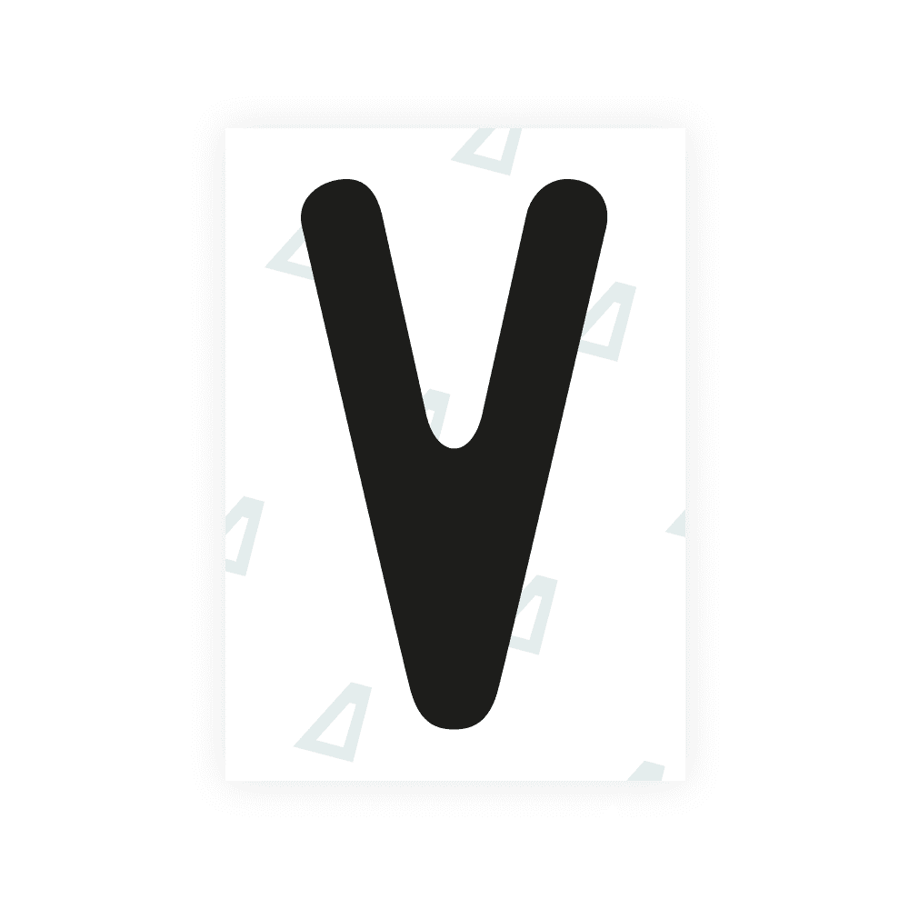 Alite Nanofilm for Austria license plates - Symbol "V" - Alite