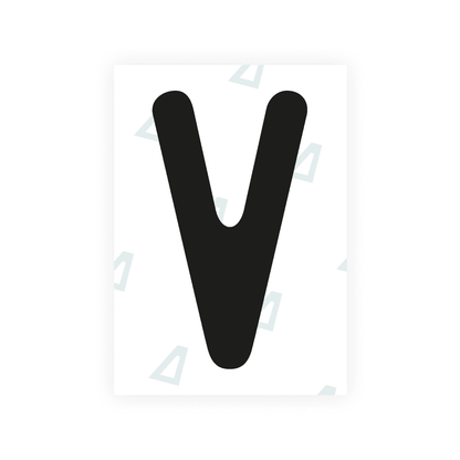 Alite Nanofilm for Austria license plates - Symbol "V" - Alite