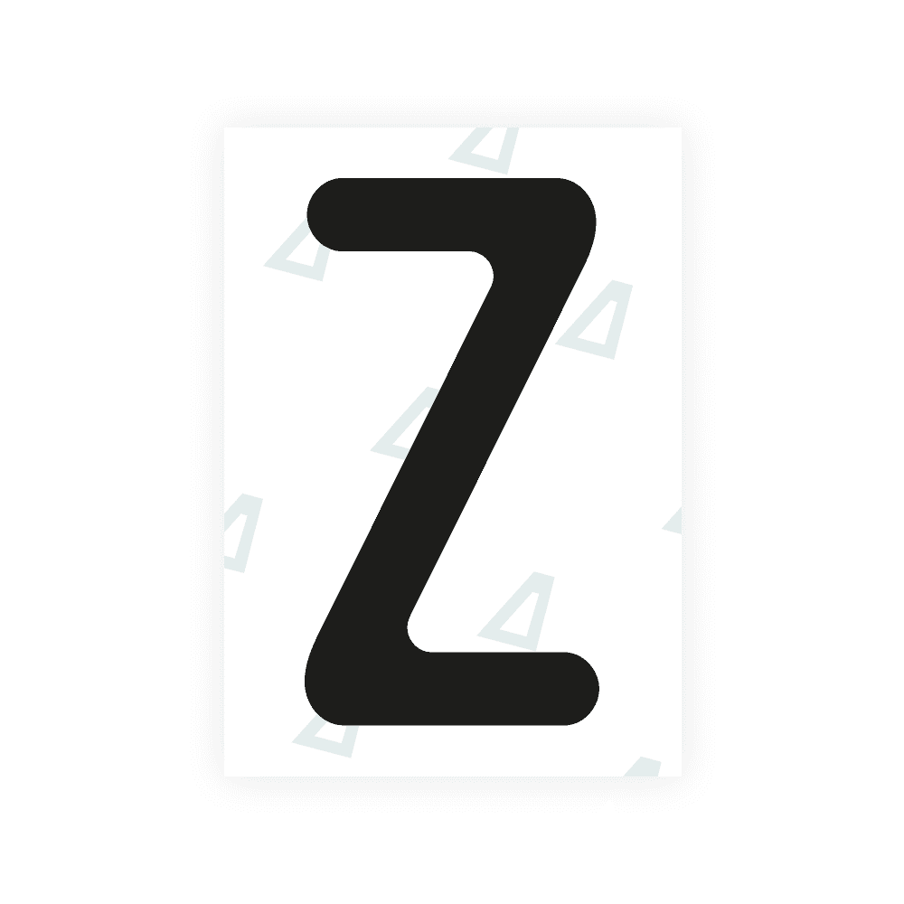 Alite Nanofilm for Austria license plates - Symbol "Z" - Alite