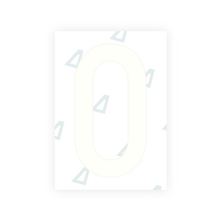Alite Nanofilm for Austria license plates - Symbol "0" - Alite