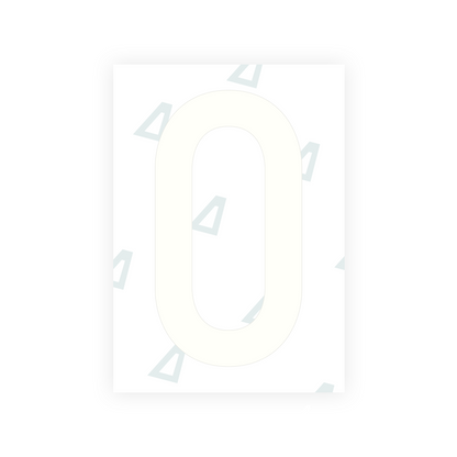 Alite Nanofilm for Austria license plates - Symbol "0" - Alite