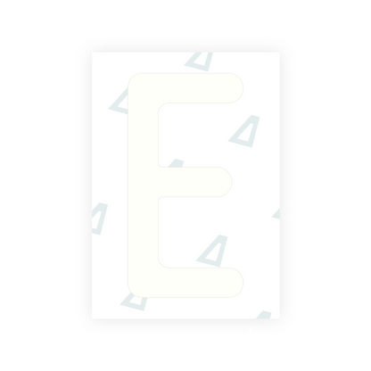Alite Nanofilm for Austria license plates - Symbol "E" - Alite