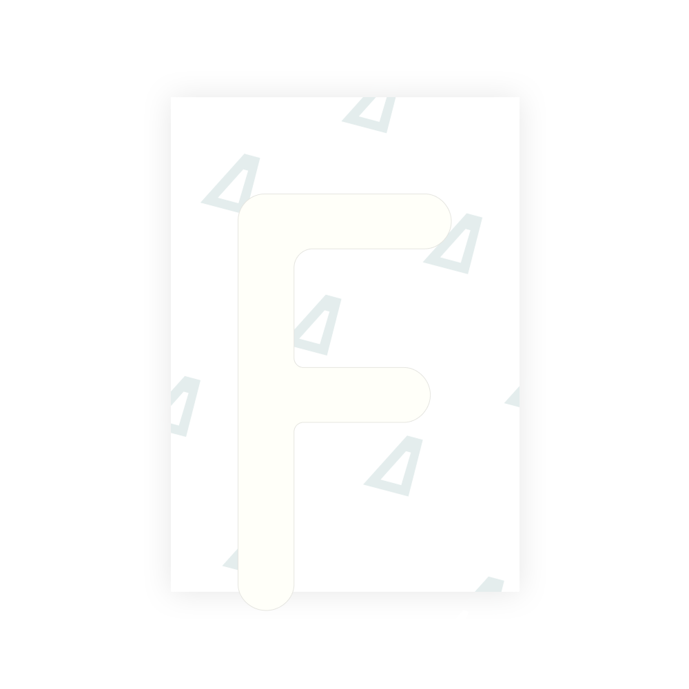 Alite Nanofilm for Austria license plates - Symbol "F" - Alite