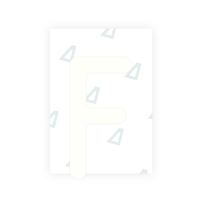 Alite Nanofilm for Austria license plates - Symbol "F" - Alite