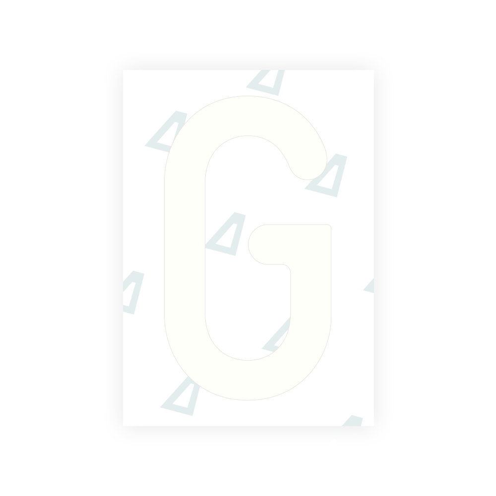Alite Nanofilm for Austria license plates - Symbol "G" - Alite