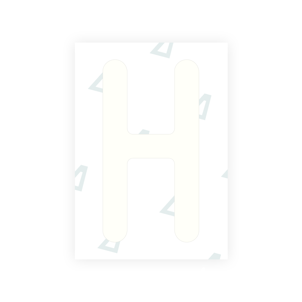 Alite Nanofilm for Austria license plates - Symbol "H" - Alite