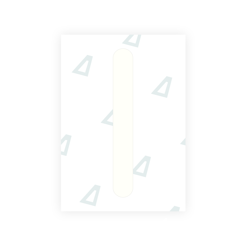 Alite Nanofilm for Austria license plates - Symbol "I" - Alite