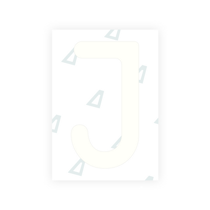 Alite Nanofilm for Austria license plates - Symbol "J" - Alite