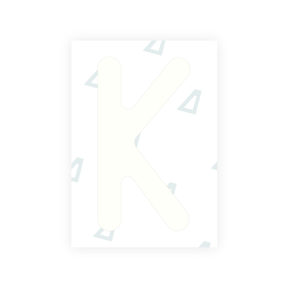 Alite Nanofilm for Austria license plates - Symbol "K" - Alite