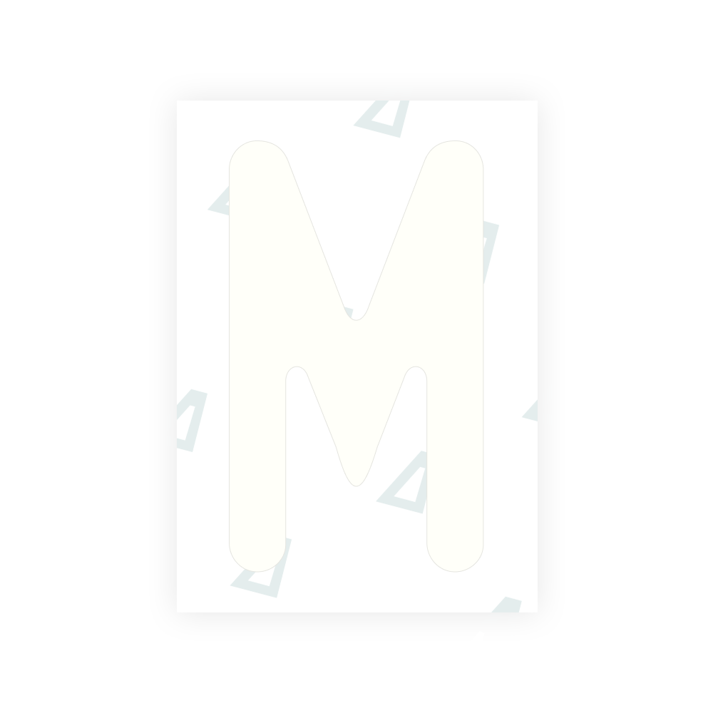 Alite Nanofilm for Austria license plates - Symbol "M" - Alite