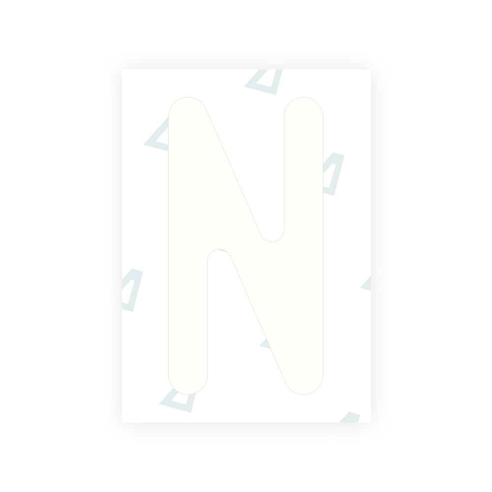 Alite Nanofilm for Austria license plates - Symbol "N" - Alite