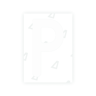 Alite Nanofilm for Austria license plates - Symbol "P" - Alite