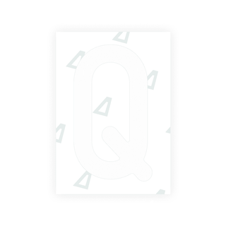 Alite Nanofilm for Austria license plates - Symbol "Q" - Alite