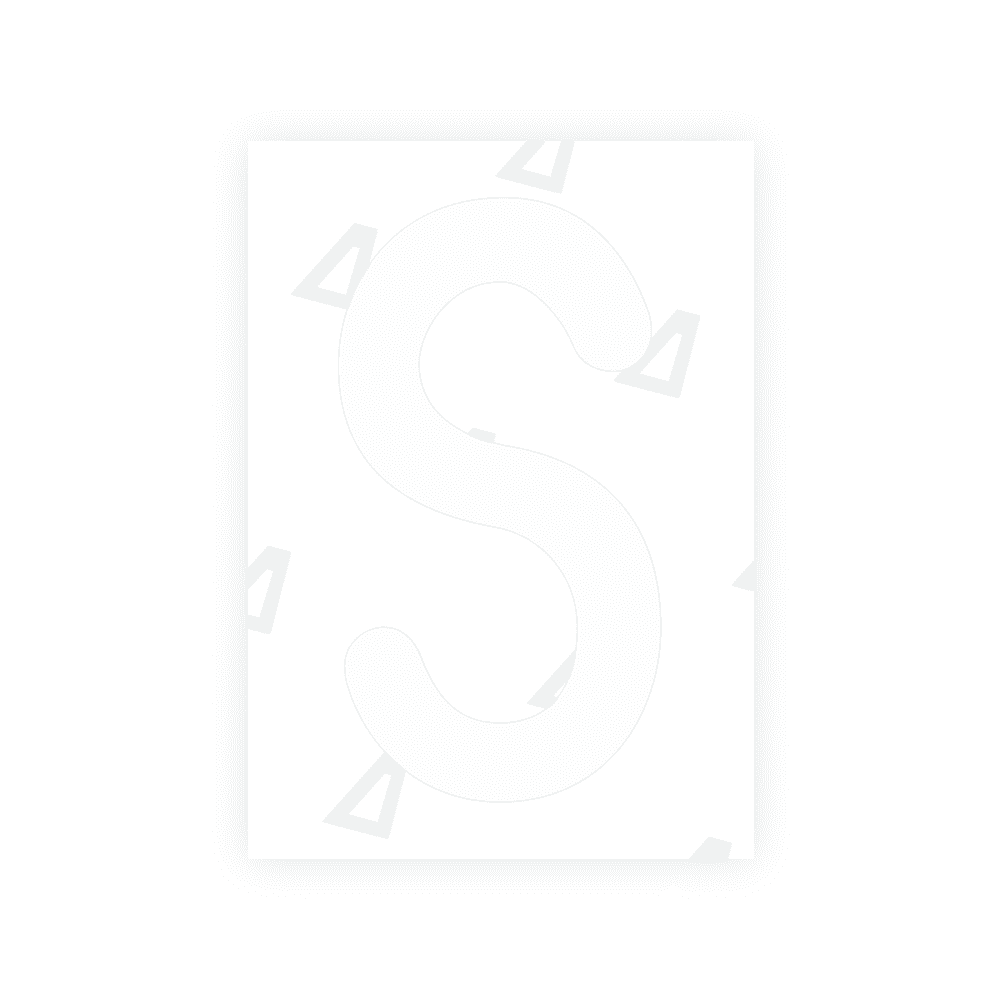 Alite Nanofilm for Austria license plates - Symbol "S" - Alite