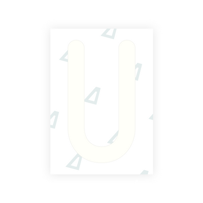 Alite Nanofilm for Austria license plates - Symbol "U" - Alite