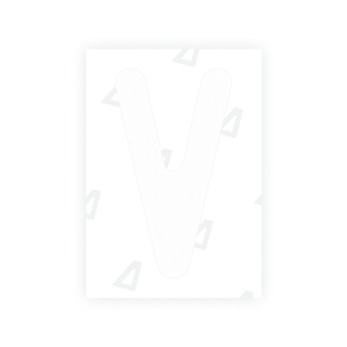 Alite Nanofilm for Austria license plates - Symbol "V" - Alite