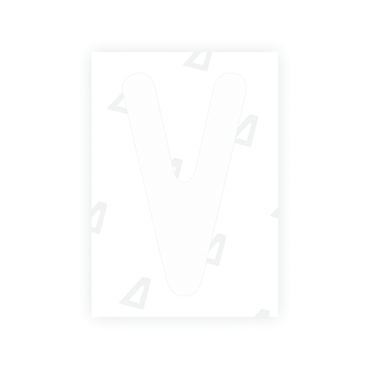 Alite Nanofilm for Austria license plates - Symbol "V" - Alite