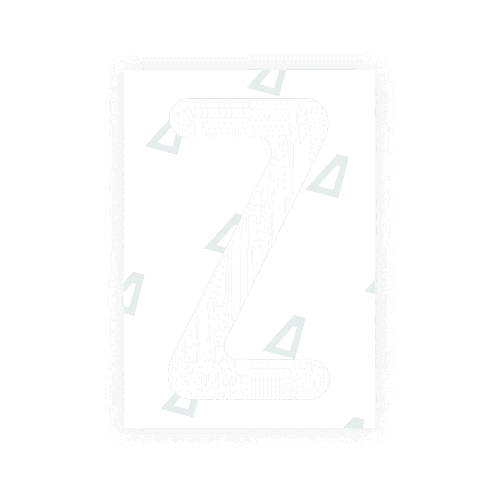 Alite Nanofilm for Austria license plates - Symbol "Z" - Alite