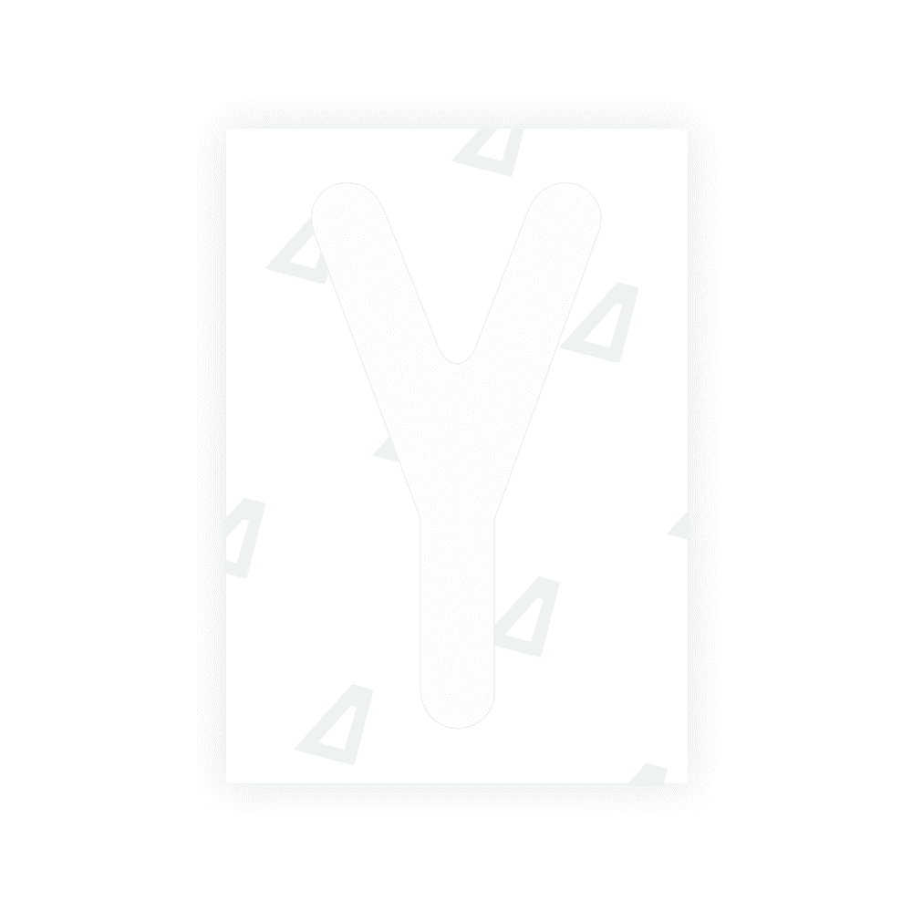 Alite Nanofilm for Austria license plates - Symbol "Y" - Alite