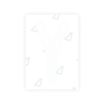 Alite Nanofilm for Austria license plates - Symbol "Y" - Alite