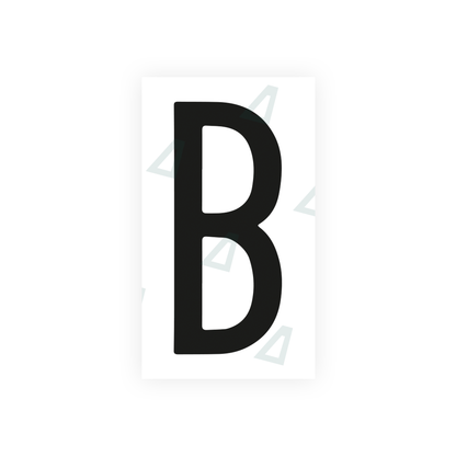 Alite Nanofilm for Mexico license plates - Symbol "B" - Alite