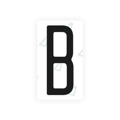 Alite Nanofilm for US (Maryland) license plates - Symbol "B" - Alite
