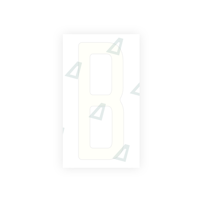 Alite Nanofilm for CA (Ontario) license plates - Symbol "B" - Alite