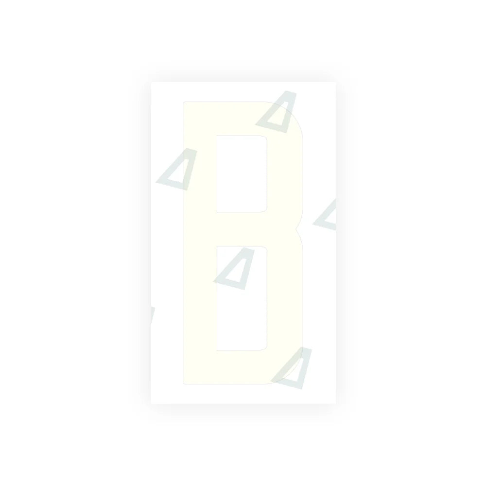 Alite Nanofilm for US (Oklahoma) Moto license plates - Symbol "B" - Alite