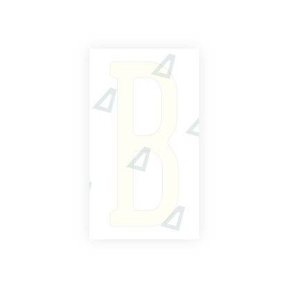Alite Nanofilm for US (Pennsylvania) license plates - Symbol "B" - Alite
